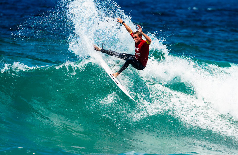 Jersey shots aren't so thrilling, but this is a good indication of why Matt won yesterday. Photo: ASP/Robertson