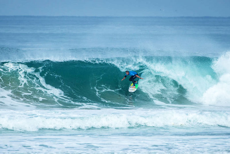 Mr Durbidge makes his first final in 2015. Photo: WSL/ Poullenot/Aquashot