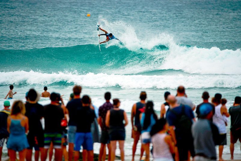 Filly's arrival to the upper echelon of tour wouldn't have been possible without the extension of Snapper's waiting period. Photo: Tom Carey