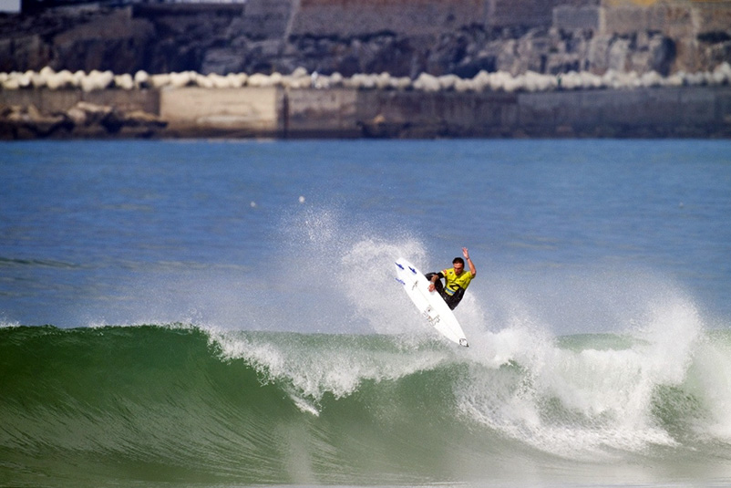 Better times in Portugal, 2010. A fighter til the end and a danger in any heat. ASP/Kirstin
