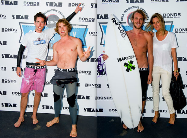 From L to R: Nathan Jolliffe, Hayden Quinn, Tyler Atkins and Veronica Makiv