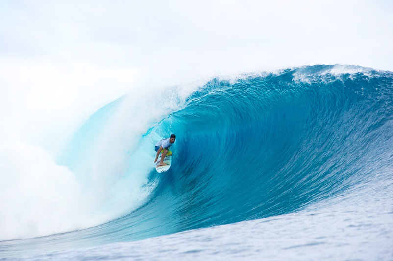 Ricardo is always a standout in the Chopes trials. Photo: Billabong