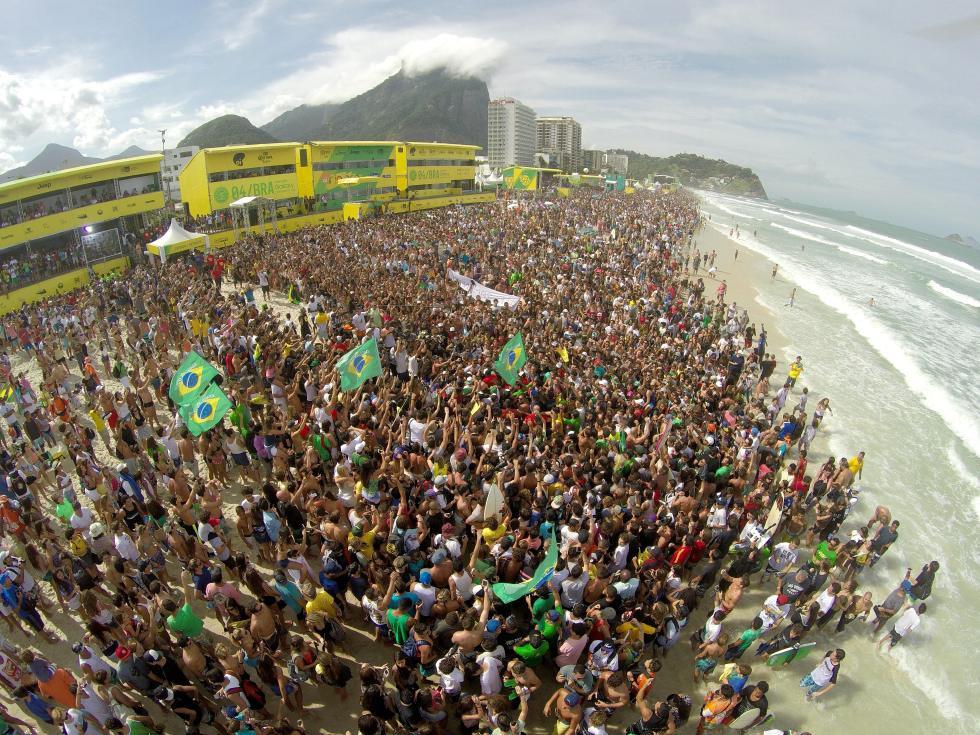 Welcome to our stunning new reality! Rio, 2015. Photo: WSL/Salem