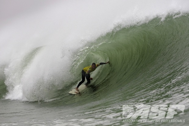 Damo Hobgood was eliminated by Heitor. Photo: ASP/Cestari