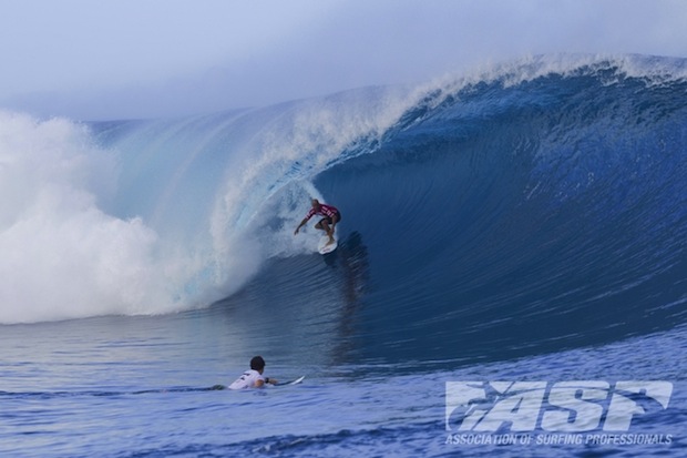 Kelly, unsurprisingly, is still well and truly in the game. Photo: ASP/Kirstin