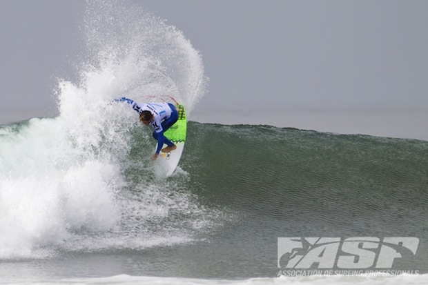Jules Wilson didn't get past the semis, thanks to an interference against Owen. Photo: ASP/Kirstin